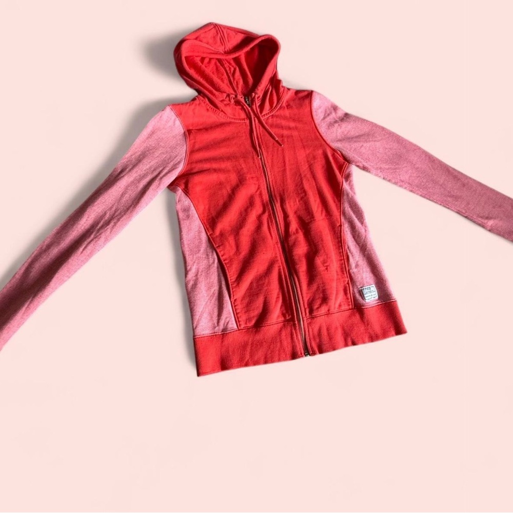 Nike Red Textured Jacket